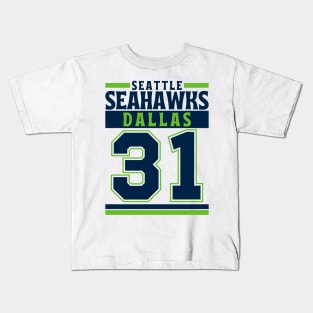 Seattle Seahawks Dallas 31 Edition 3 Kids T-Shirt